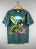 Vintage 1997 Big Turtle Ocean Wild Oversized Tee