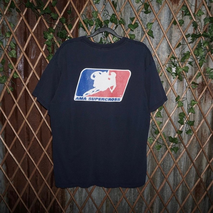 Gildan Xl Vintage Y2k Ama Supercross Motorcycle 2000s T Shirt