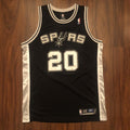 Nba Authentic Reebok San Antonio Spurs Manu Ginobili Jersey
