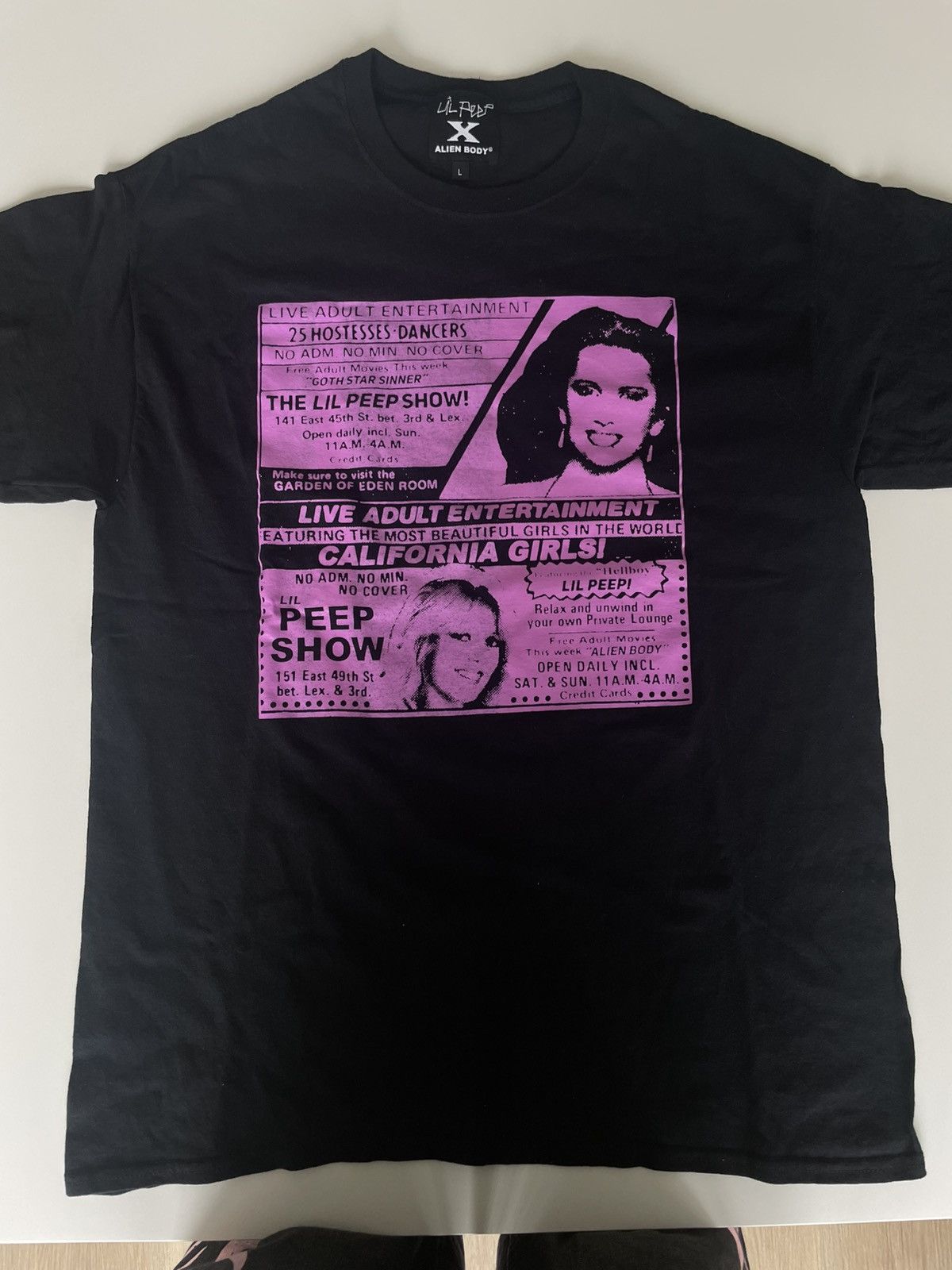 Peep Lil Peep X Alien Body Rare