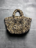 20471120 Hyoma Furry Leopard Giant Tote Bag
