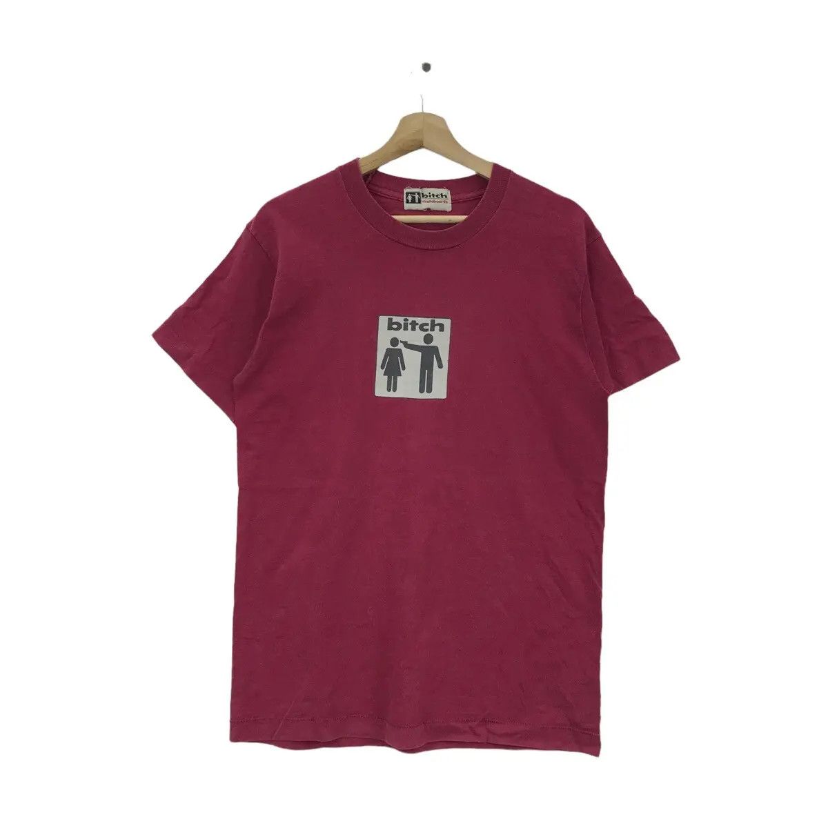 Vintage Vtg 90 Bitch Skateboards Graffiti Rebel Tee Shirt Artist Hoodie, Sweatshirt | FlexRushtees.com