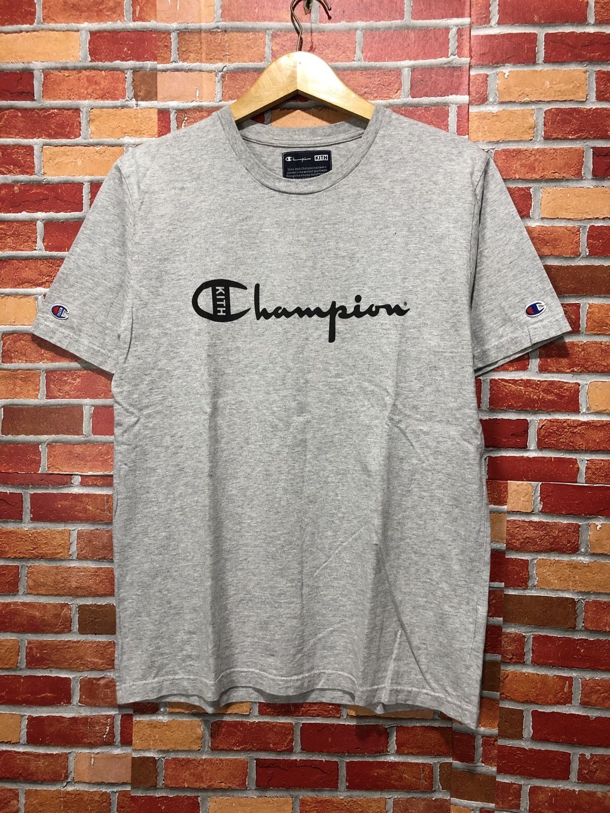Champion X Kith T Shirt Hoodie, Sweatshirt | FlexRushtees.com