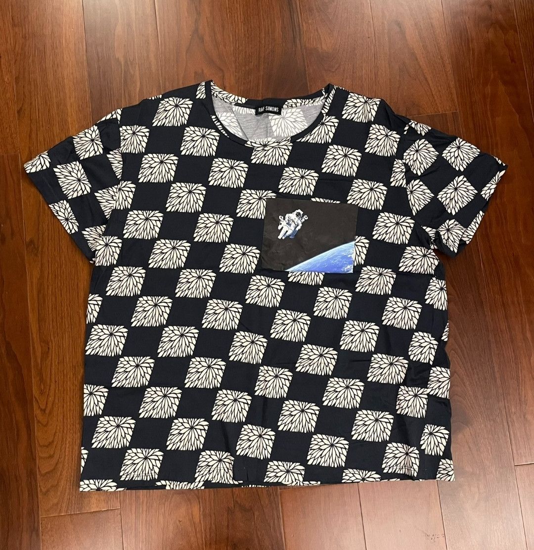 Simons Raf Simons Astronaut Checkerboard Tee