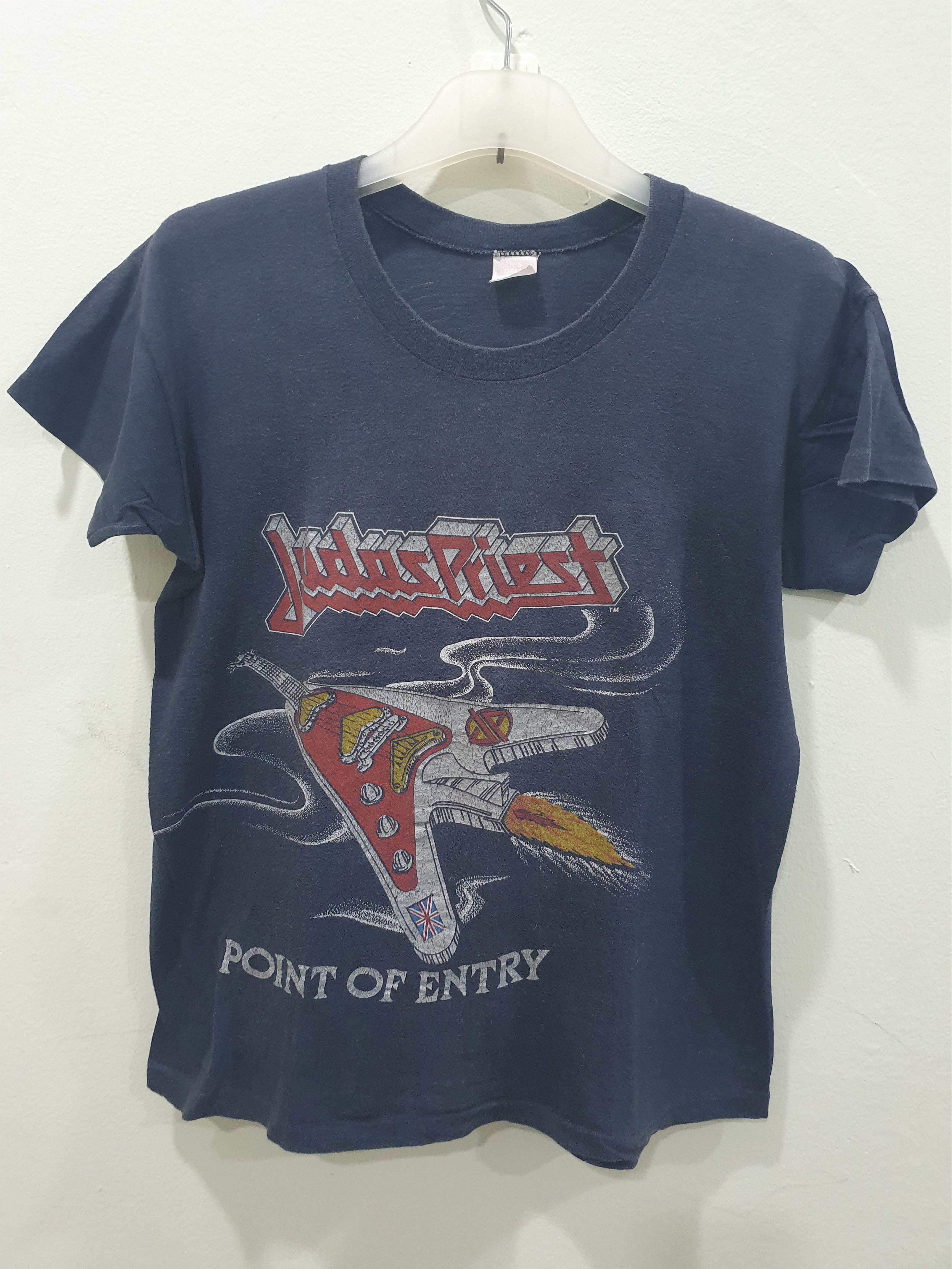 Vintage 80s Judas Priest Tour Band Tee Hoodie, Sweatshirt | FlexRushtees.com