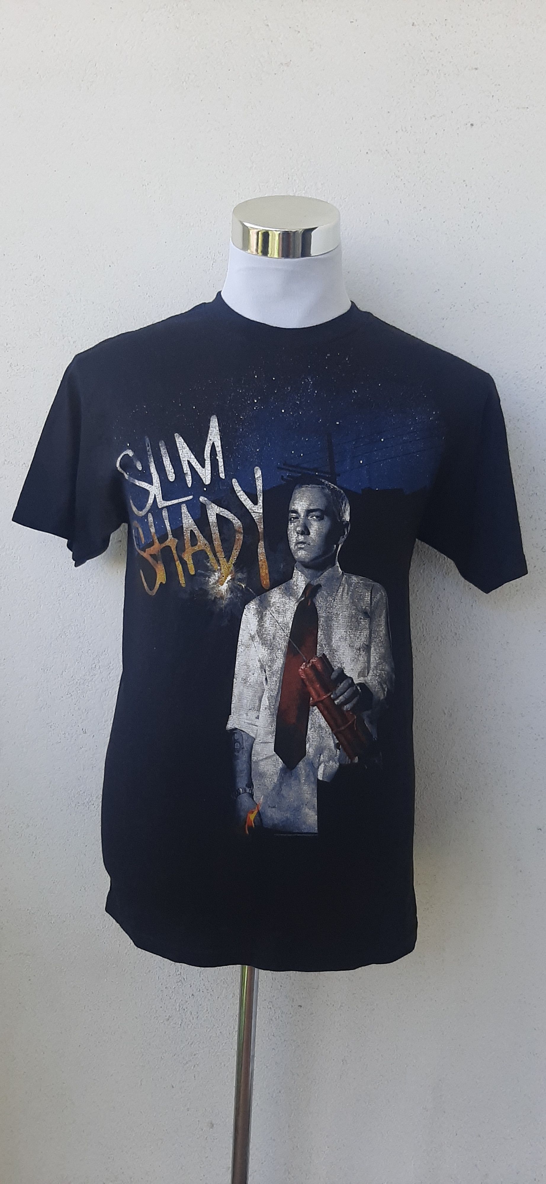 Rap Tees X Vintage Vintage Eminem Tshirt 2012 Slim Shady Hoodie, Sweatshirt | FlexRushtees.com