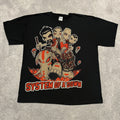 Band Tees Vintage 2000s System Of A Down Mushroom Graphic Band T Shirt Hoodie, Sweatshirt | FlexRushtees.com