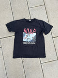 Vintage Sun Faded Black Nwa Shirt Hoodie, Sweatshirt | FlexRushtees.com
