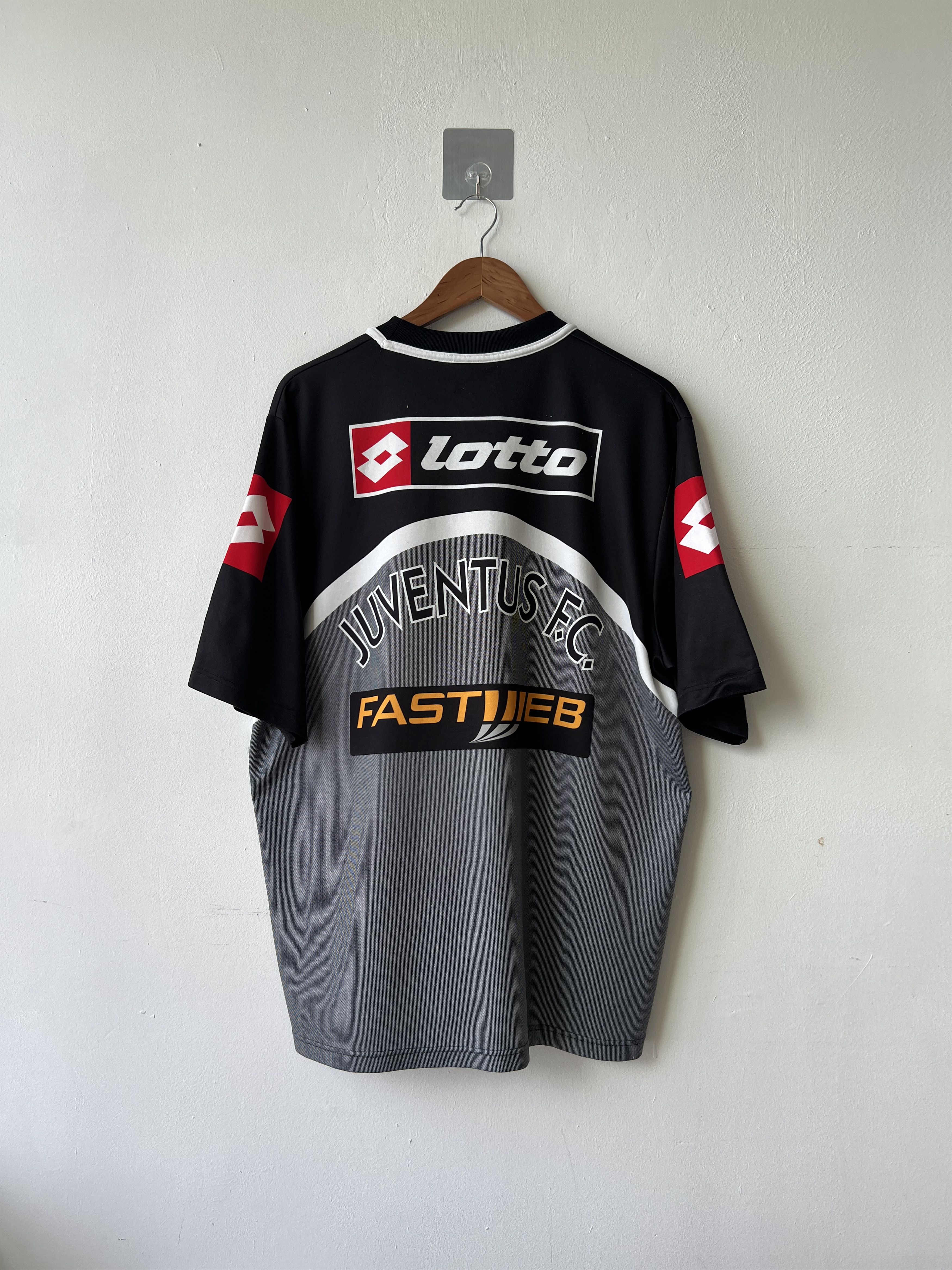 Lotto Sport Xl Juventus 2001 02 Lotto Vintage Training Shirt Kit