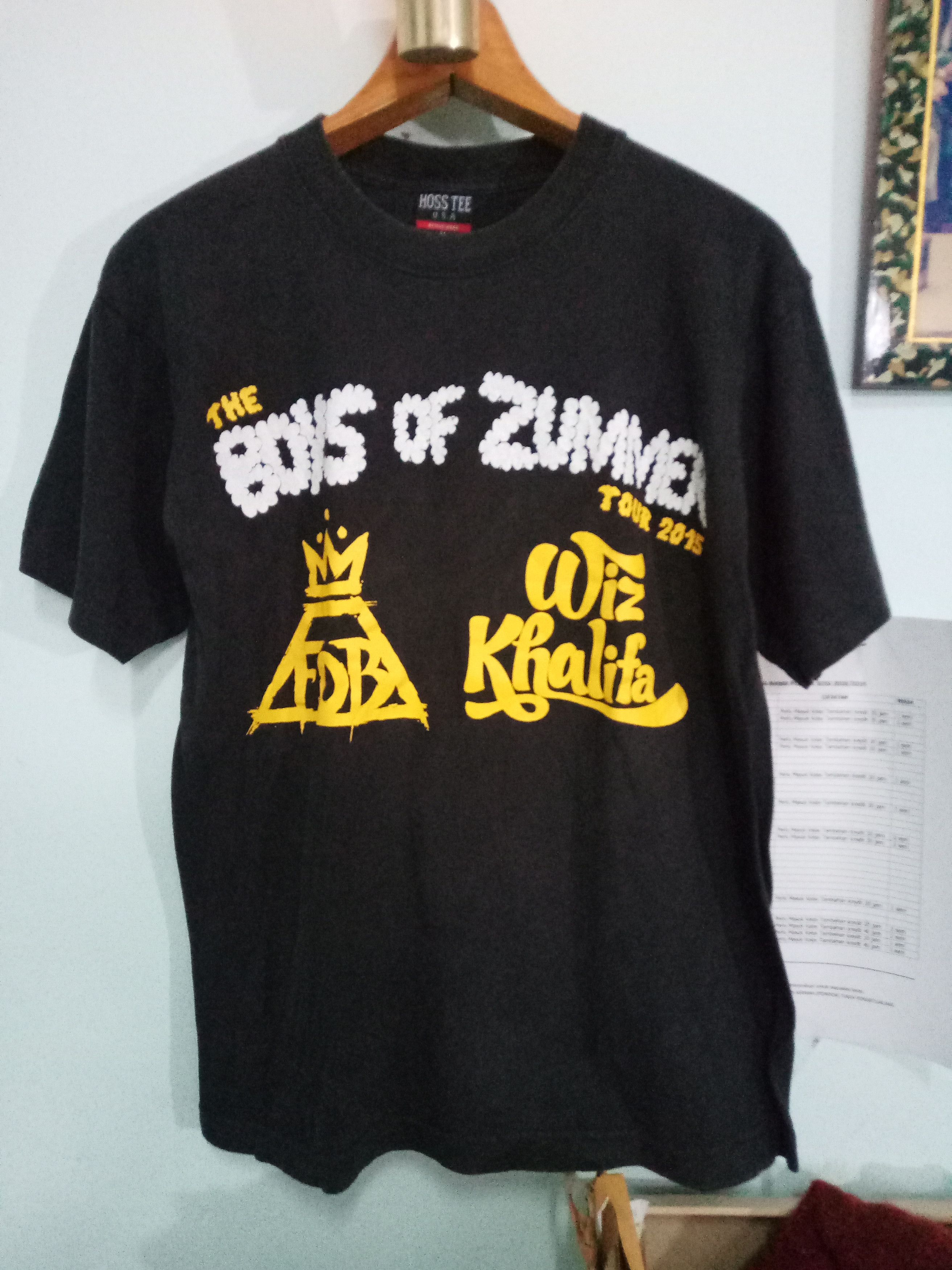 Wiz Khalifa The Zummer Boy Tour 2015 T Shirt Hoodie, Sweatshirt | FlexRushtees.com