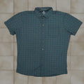 Vintage Kuhl Shirt Men Medium Blue Intrepid Short Sleeve Lightweight Hiking Tapered Fit Hoodie, Sweatshirt | FlexRushtees.com