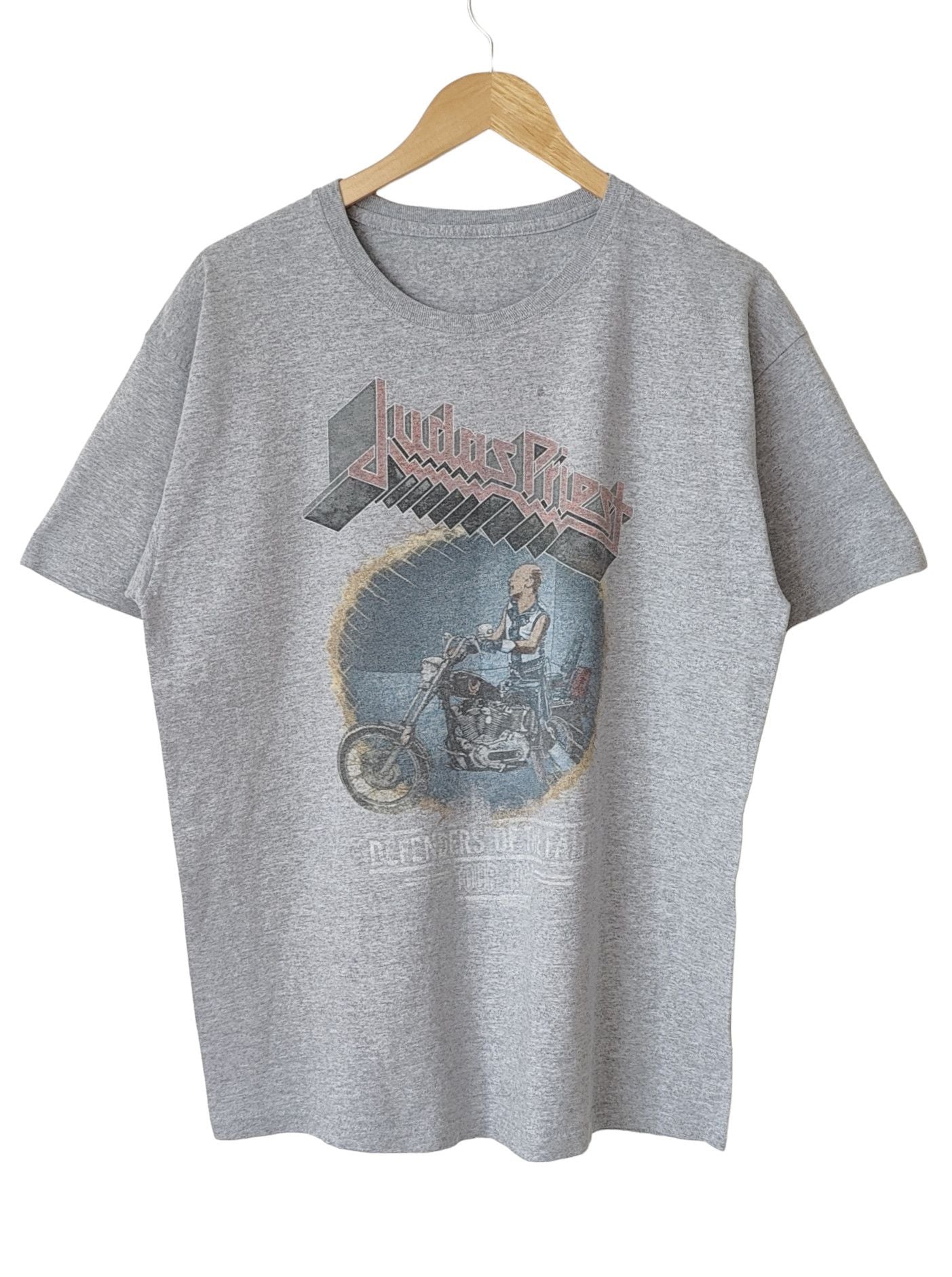 Vintage Judas Priest Defenders Of The Faith Vintage Vtg Tshirt Hoodie, Sweatshirt | FlexRushtees.com
