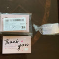 Custo Barcelona 150 Piece Thank You Business Cards And Stickers