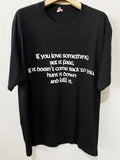 Vintage 90s Quotes Shirt Hoodie, Sweatshirt | FlexRushtees.com