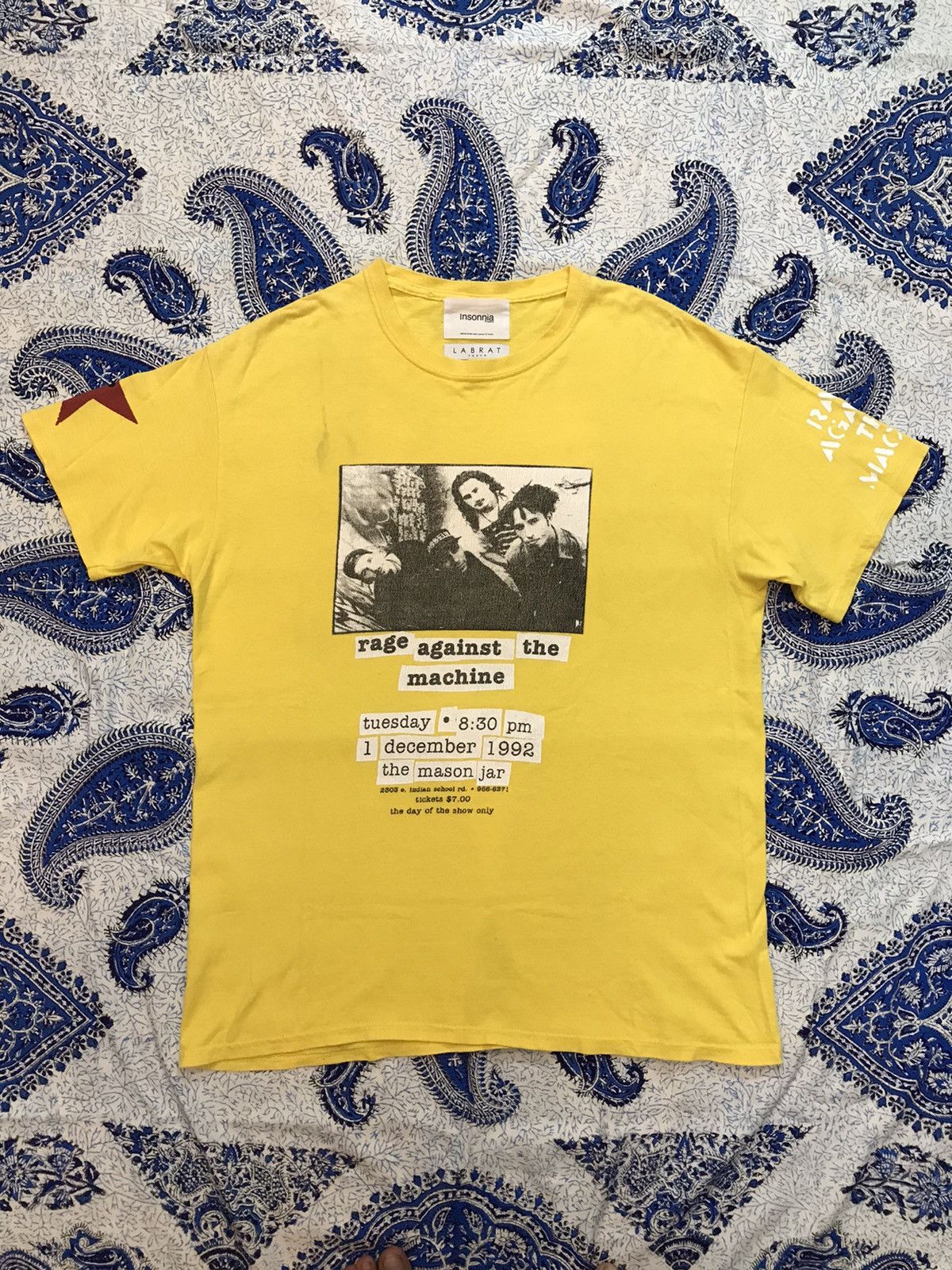 Rage Against The Machine Rage Againts The Machine Insonnia Projects 2018 Tee Shirt Hoodie, Sweatshirt | FlexRushtees.com