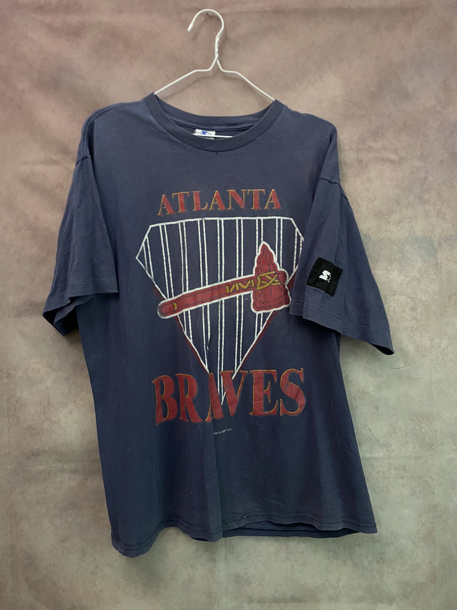 Vintage Starter 1993 Atlanta Braves Tee