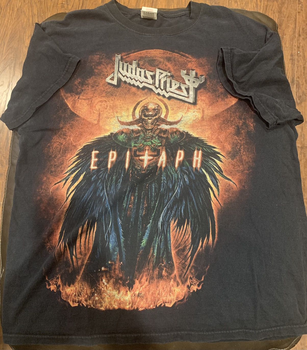 Vintage Judas Priest Epitaph Tour Tee Hoodie, Sweatshirt | FlexRushtees.com