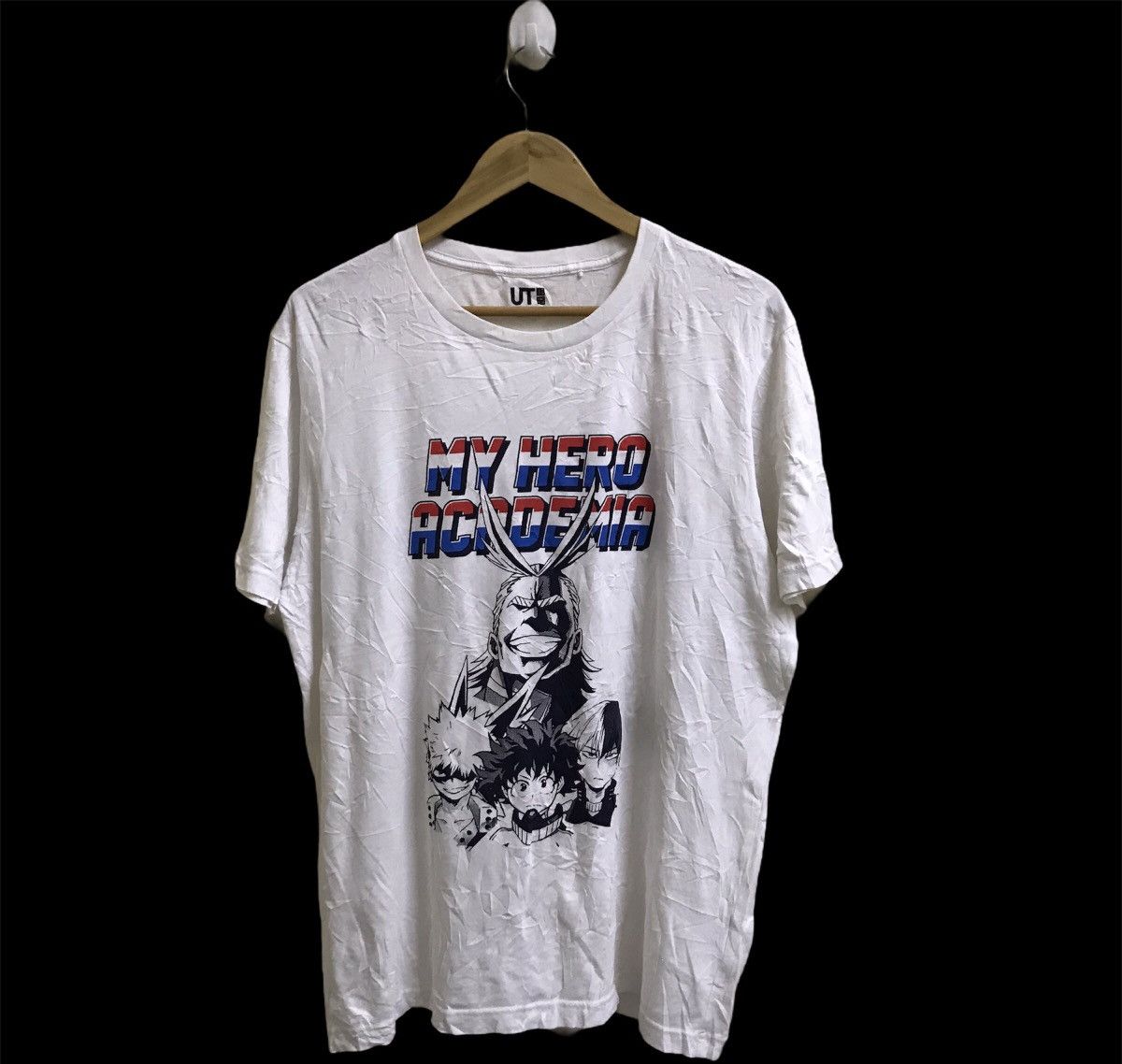 Anime My Hero Academia Anime Uniqlo T Shirt Hoodie, Sweatshirt | FlexRushtees.com
