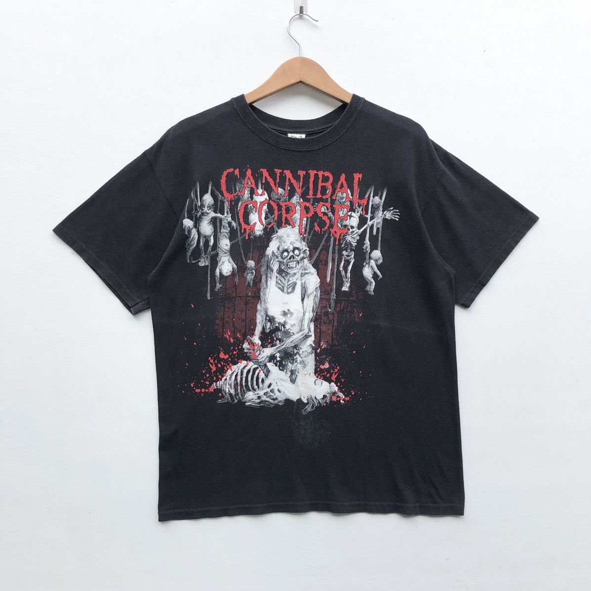 Vintage Y2k Cannibal Corpse American Death Metal Band Shirt Hoodie, Sweatshirt | FlexRushtees.com