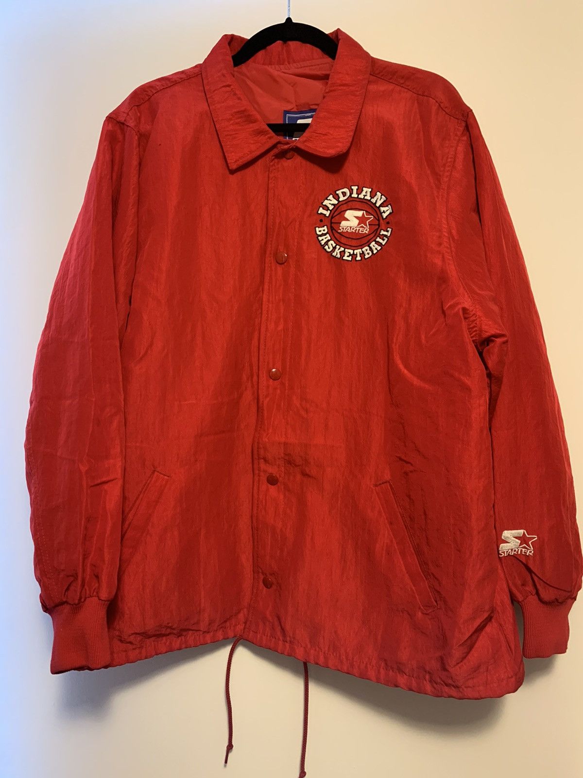Starter Indiana University Basketball Starter Windbreaker