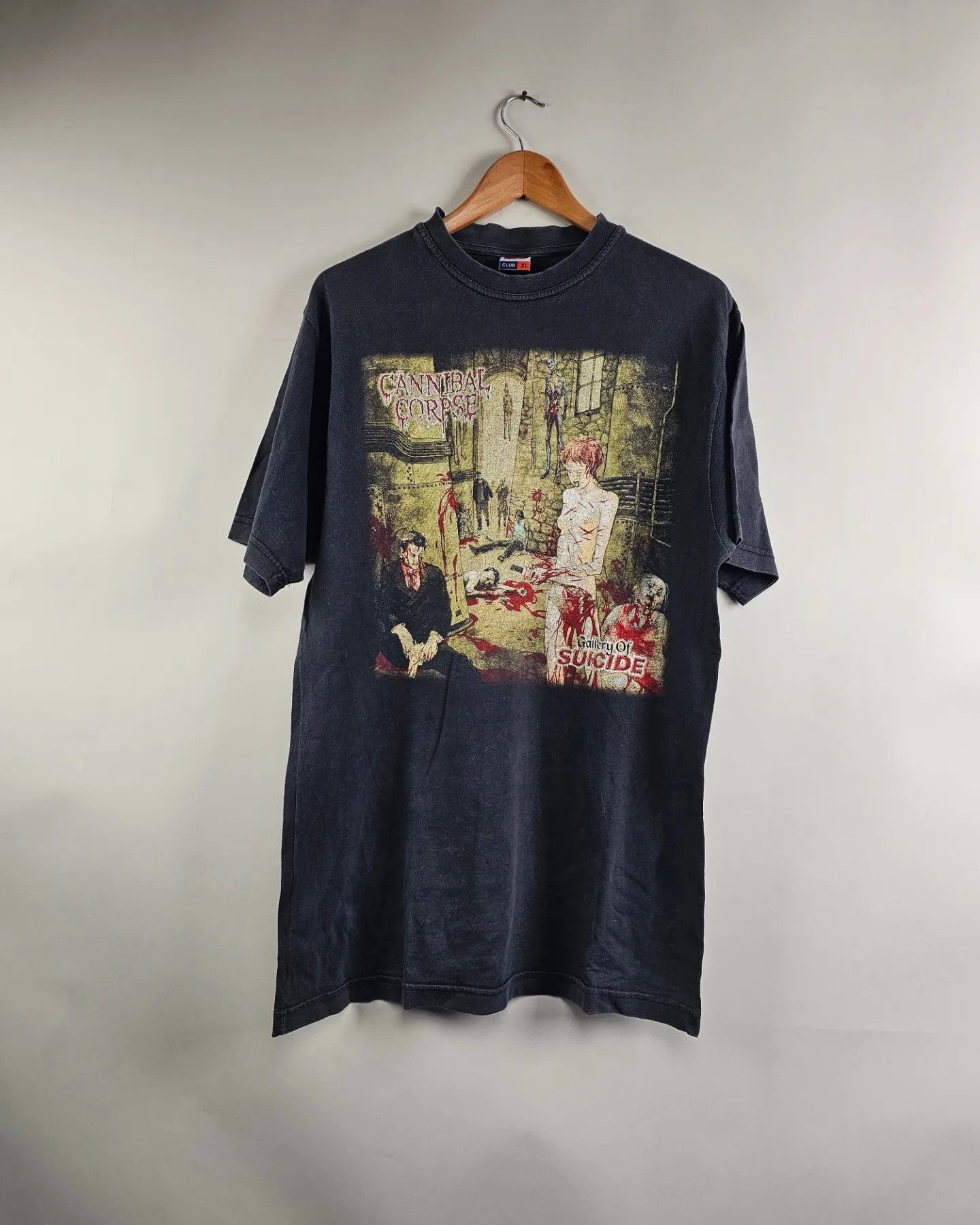 Vintage 1998 Cannibal Corpse Gallery Of Suicide T-Shirts, Hoodie, Sweatshirt | FlexRushtees.com