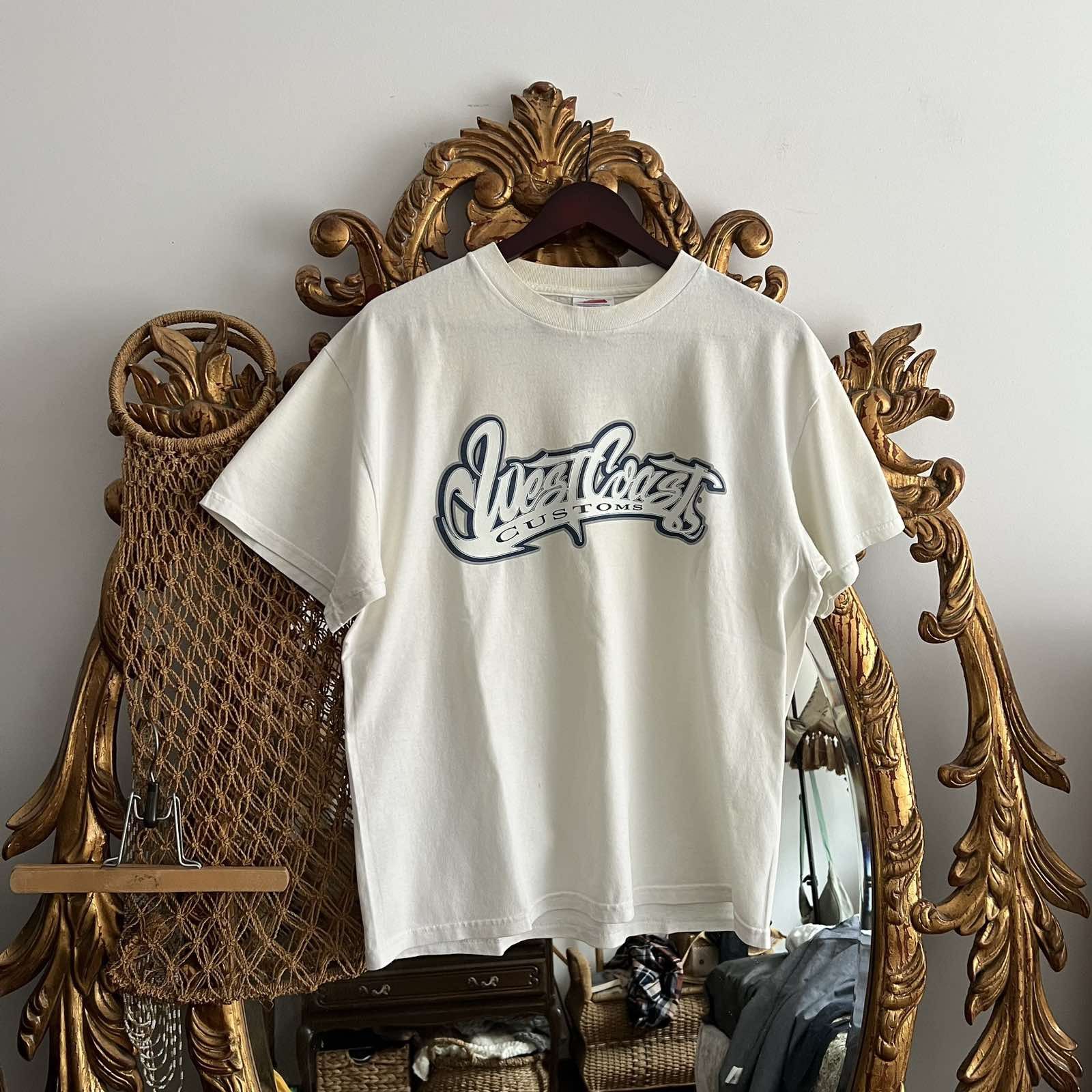 Vintage Y2k West Coast Customs Tee 90s Sz L Hoodie, Sweatshirt | FlexRushtees.com