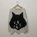 Net Vintage Ne Net By Issey Miyake Cat Face Sweatshirt Size Xl