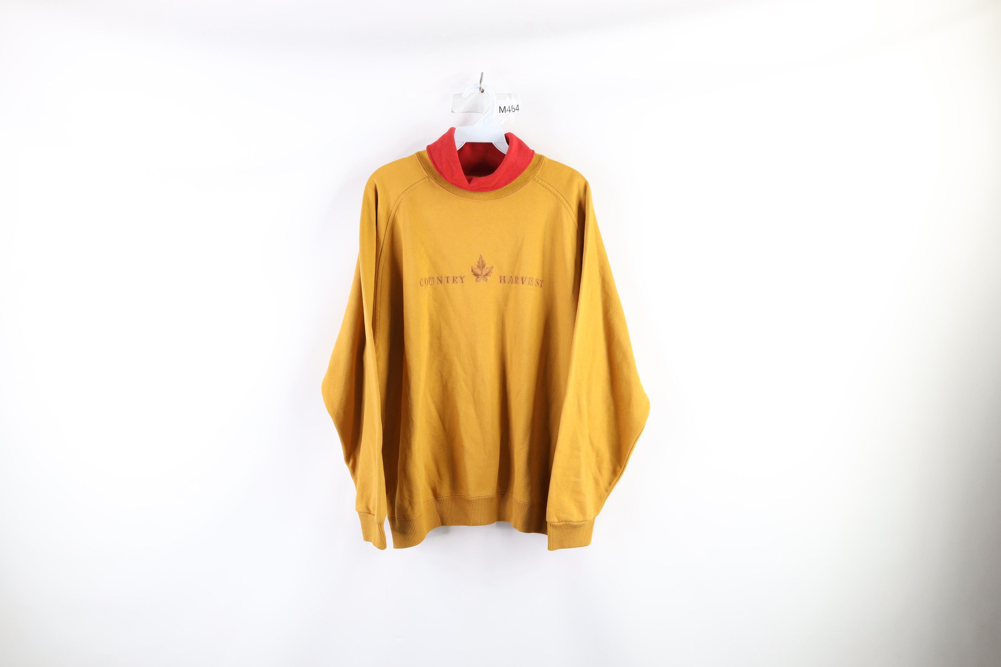Vintage 90s Gap Fall Country Harvest Turtleneck Sweatshirt