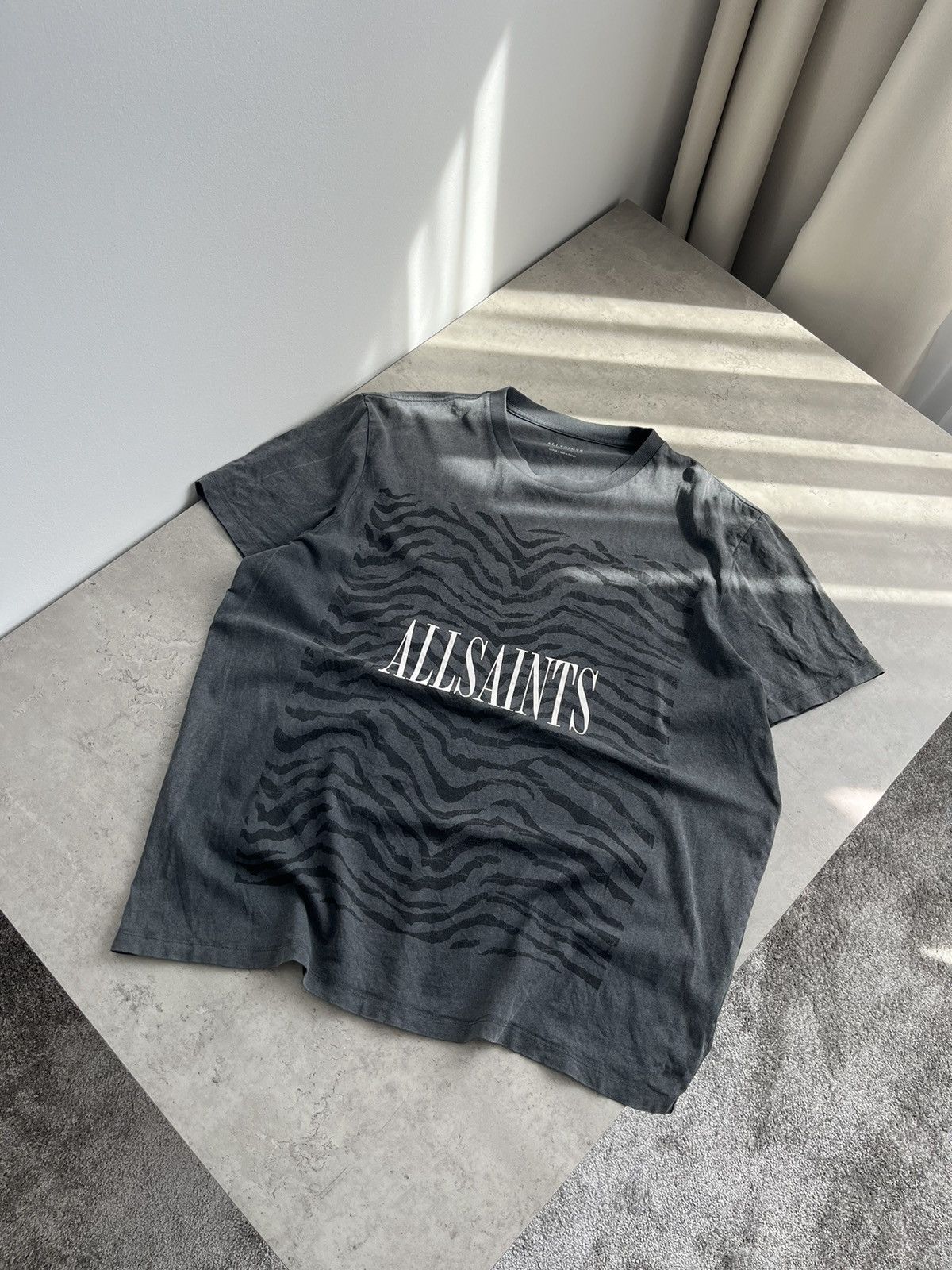 Allsaints Designer Oversized Big Logo Tee Hoodie, Sweatshirt | FlexRushtees.com