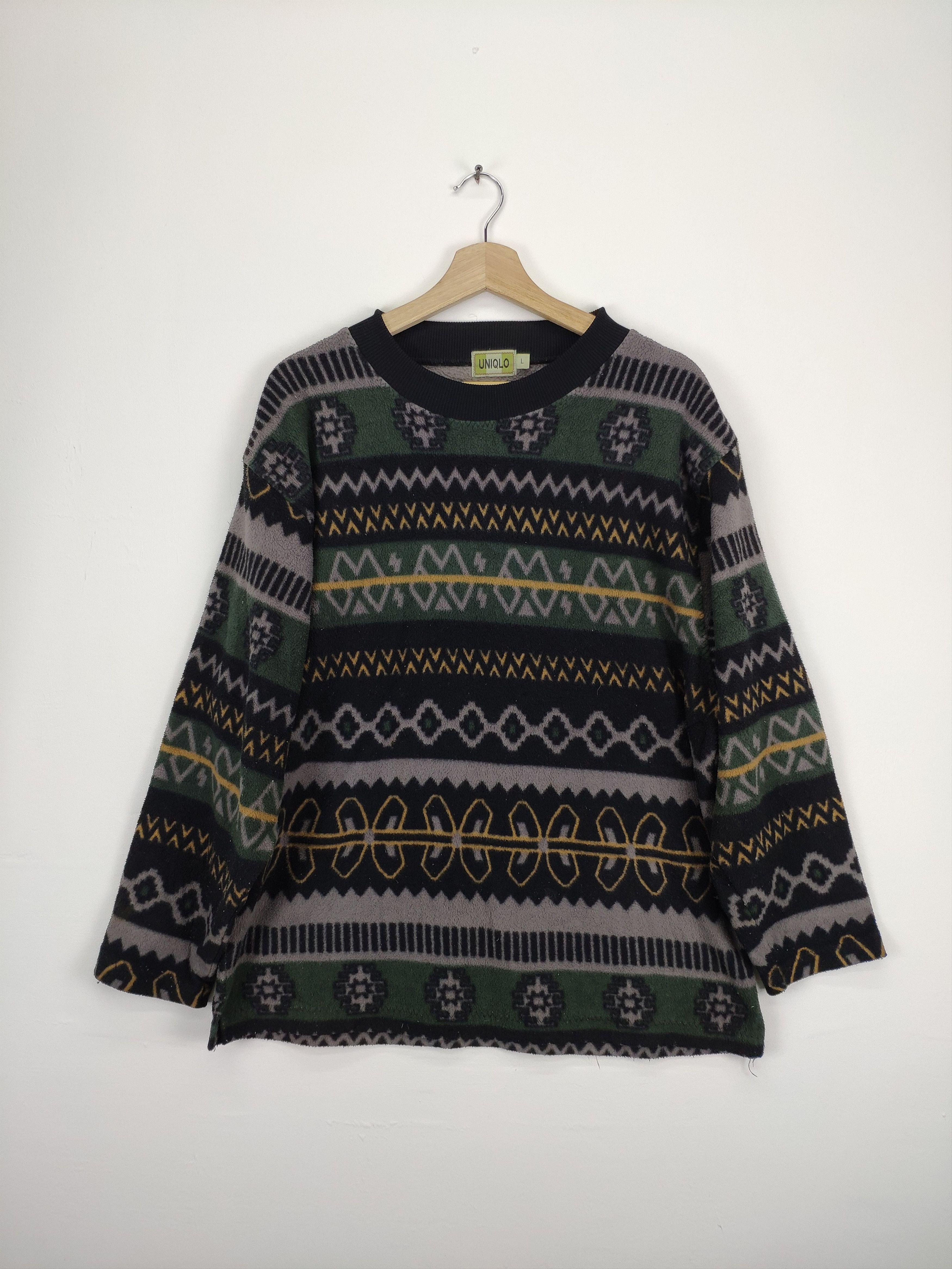 Uniqlo X Vintage Vintage Japanese Brand Uniqlo Long Sleeve Shirt Navajo