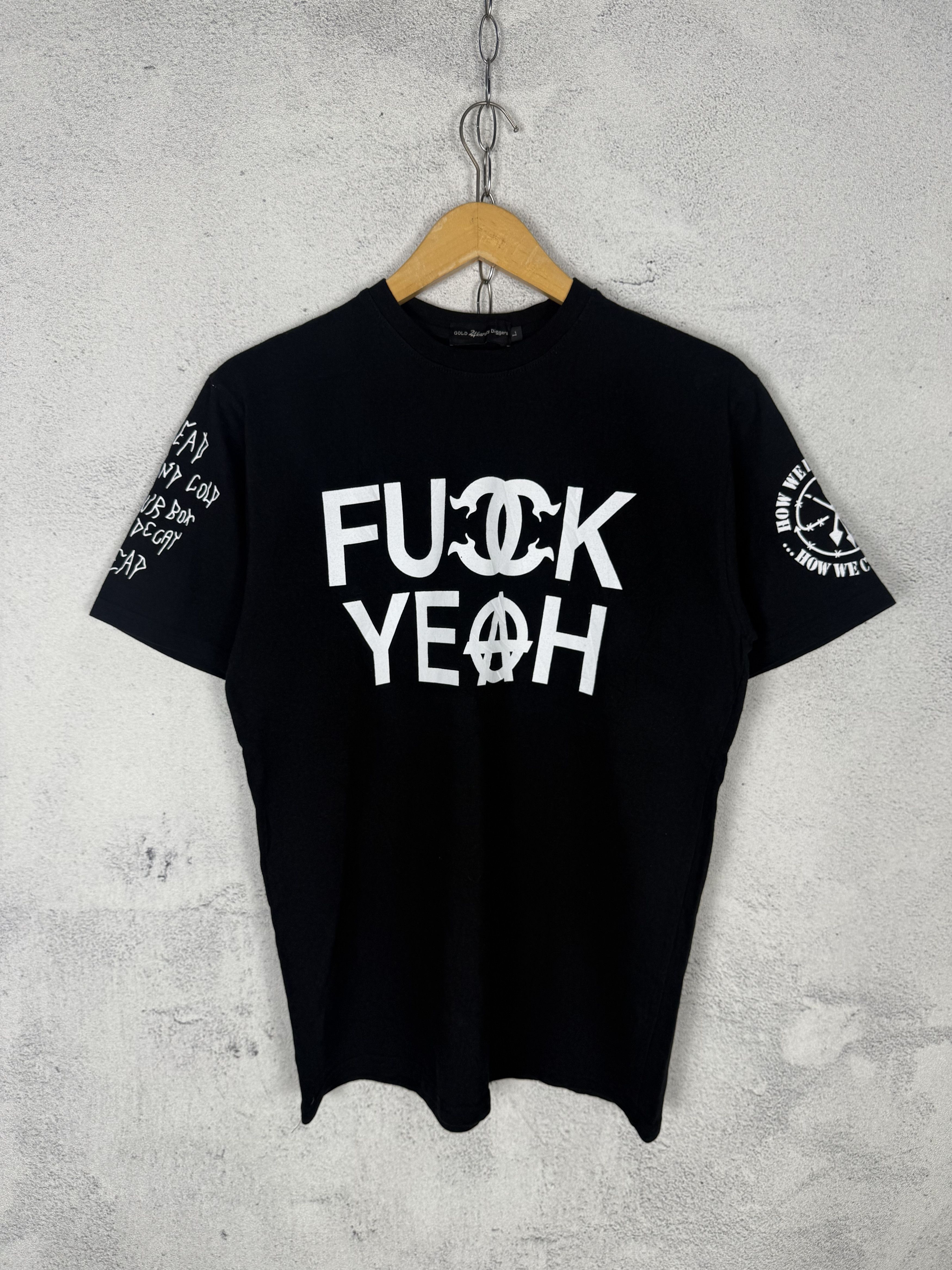 Japanese Brand 24 Karats Gold Diggers Fuck Yeah Tshirt Hoodie, Sweatshirt | FlexRushtees.com