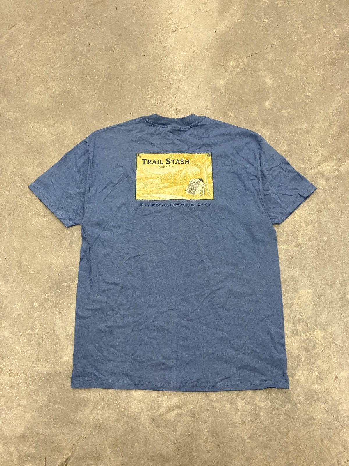 Vintage Trail Stash Beer Graphic Tee Boxy Fit Oversize Y2k Hoodie, Sweatshirt | FlexRushtees.com