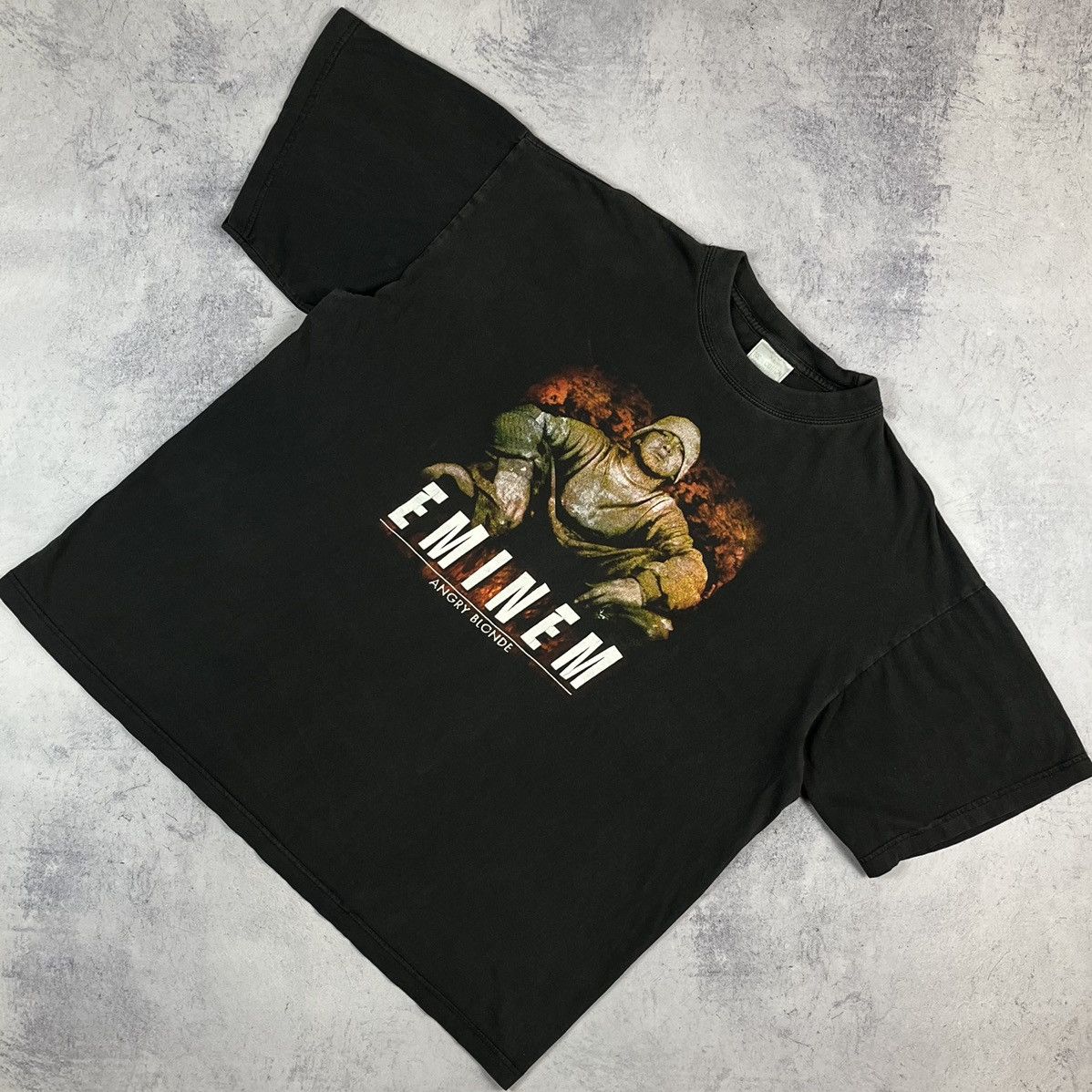 Rap Tees X Vintage Vintage Eminem Rare Y2k Angry Blonde Rap Tee 90 S Hoodie, Sweatshirt | FlexRushtees.com