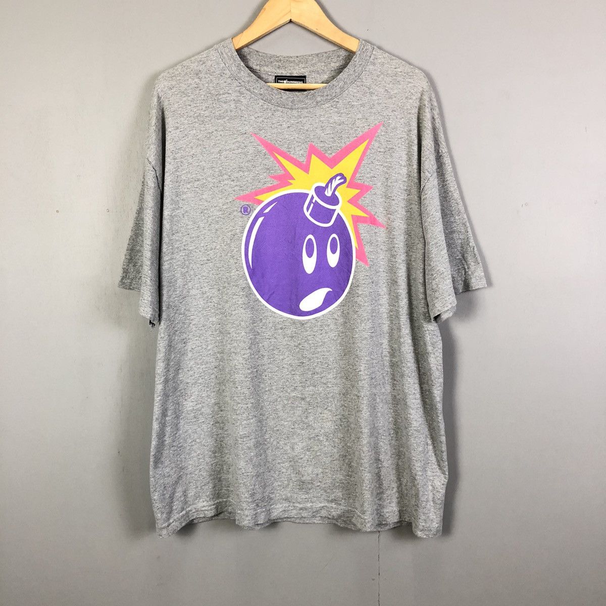 Vintage The Hundreds Bomb Vintage Big Logo Oversize Tshirt Hoodie, Sweatshirt | FlexRushtees.com