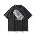 Vintage Dollar Graphic Bleached T Shirt Hoodie, Sweatshirt | FlexRushtees.com