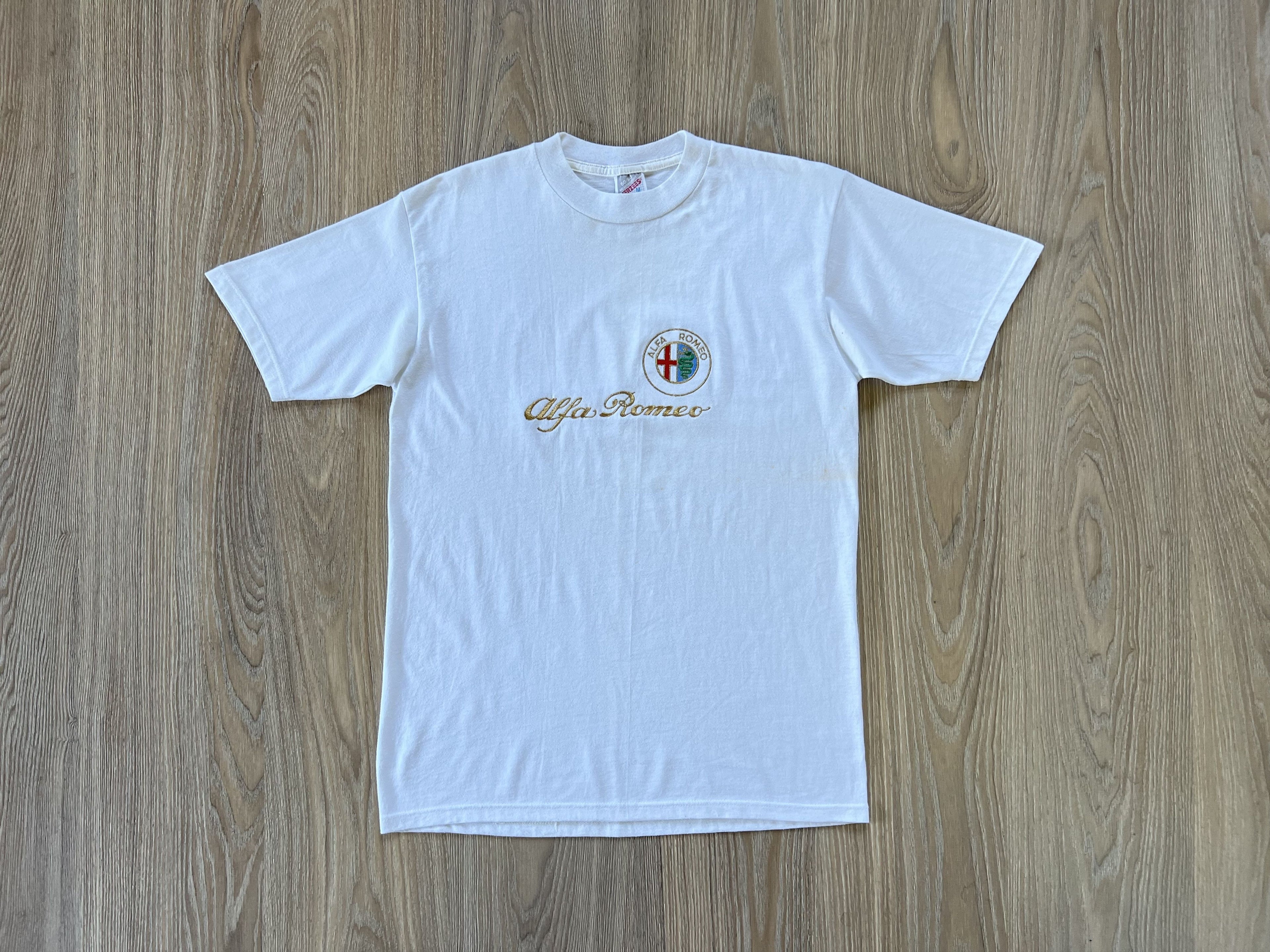 Rare Vintage Jerzees Alfa Romeo T Shirt
