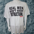 Vintage Craftsman Tools Real Men Don T Need Instructions T Shirt Xl Dad Diy Funny Shirt Mens White S Hoodie, Sweatshirt