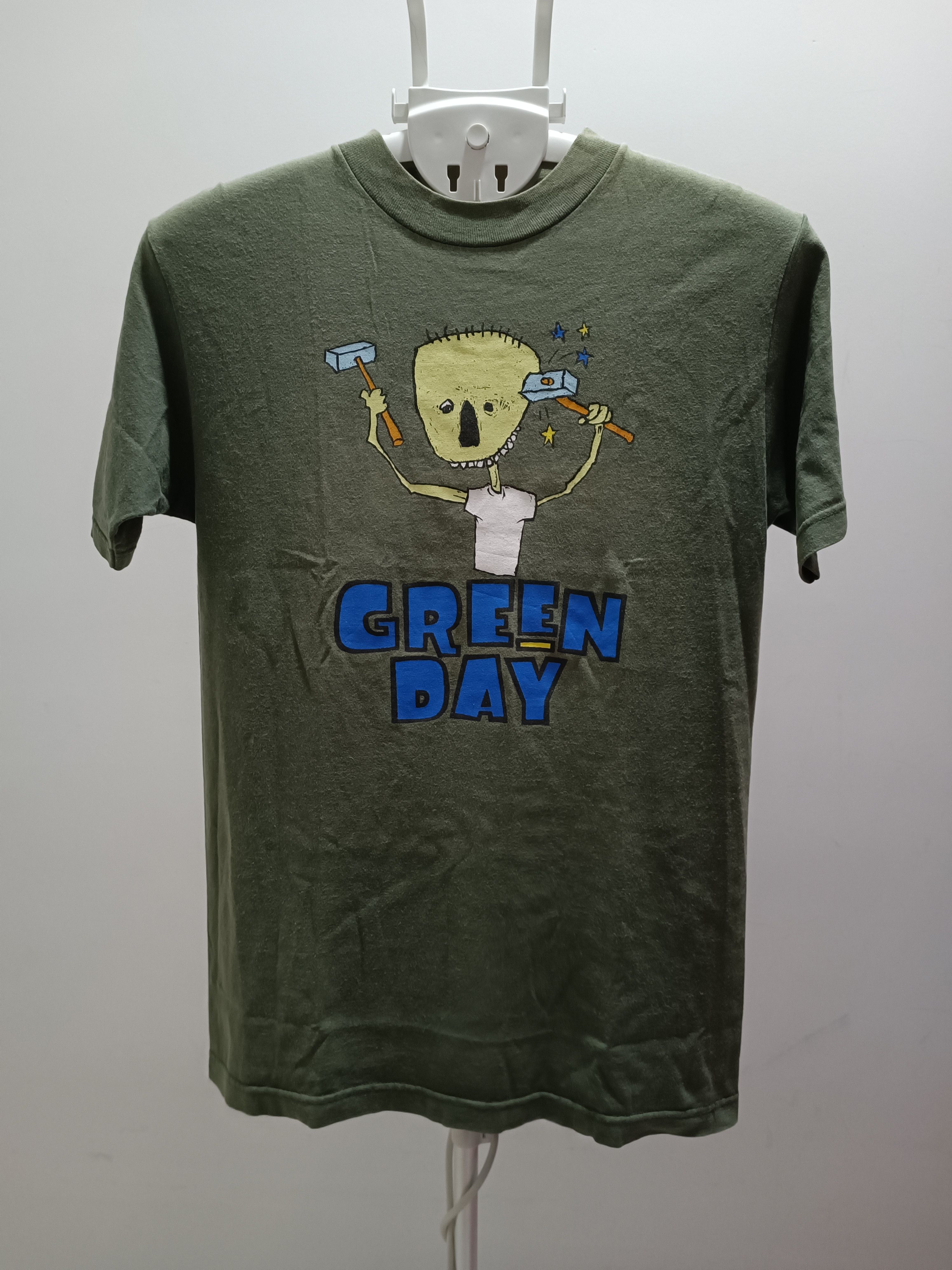 Vintage Green Day Tshirt Band Tee Nimrod Hoodie, Sweatshirt | FlexRushtees.com