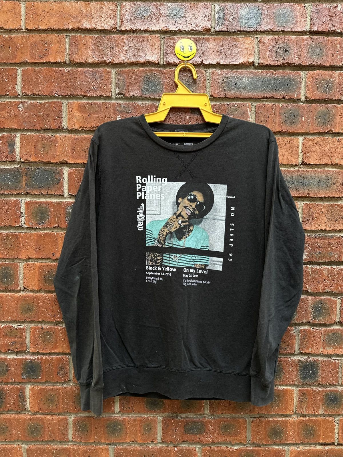 Vintage Mister Tee X Artists Wiz Khalifa Hoodie, Sweatshirt | FlexRushtees.com