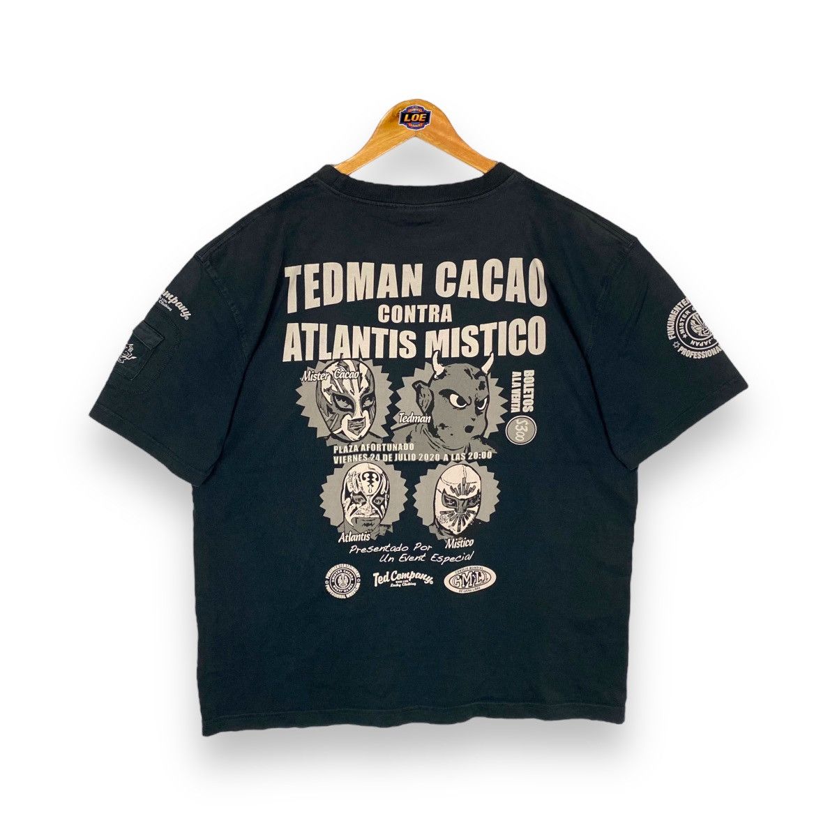 X Vintage Tedman Cacao Contra Atlantis Mistico Tedman Company T Shirt Hoodie, Sweatshirt | FlexRushtees.com