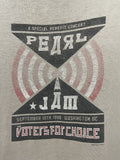 Vintage 1998 Distressed Pearl Jam Voters For Choice Tee Hoodie, Sweatshirt | FlexRushtees.com