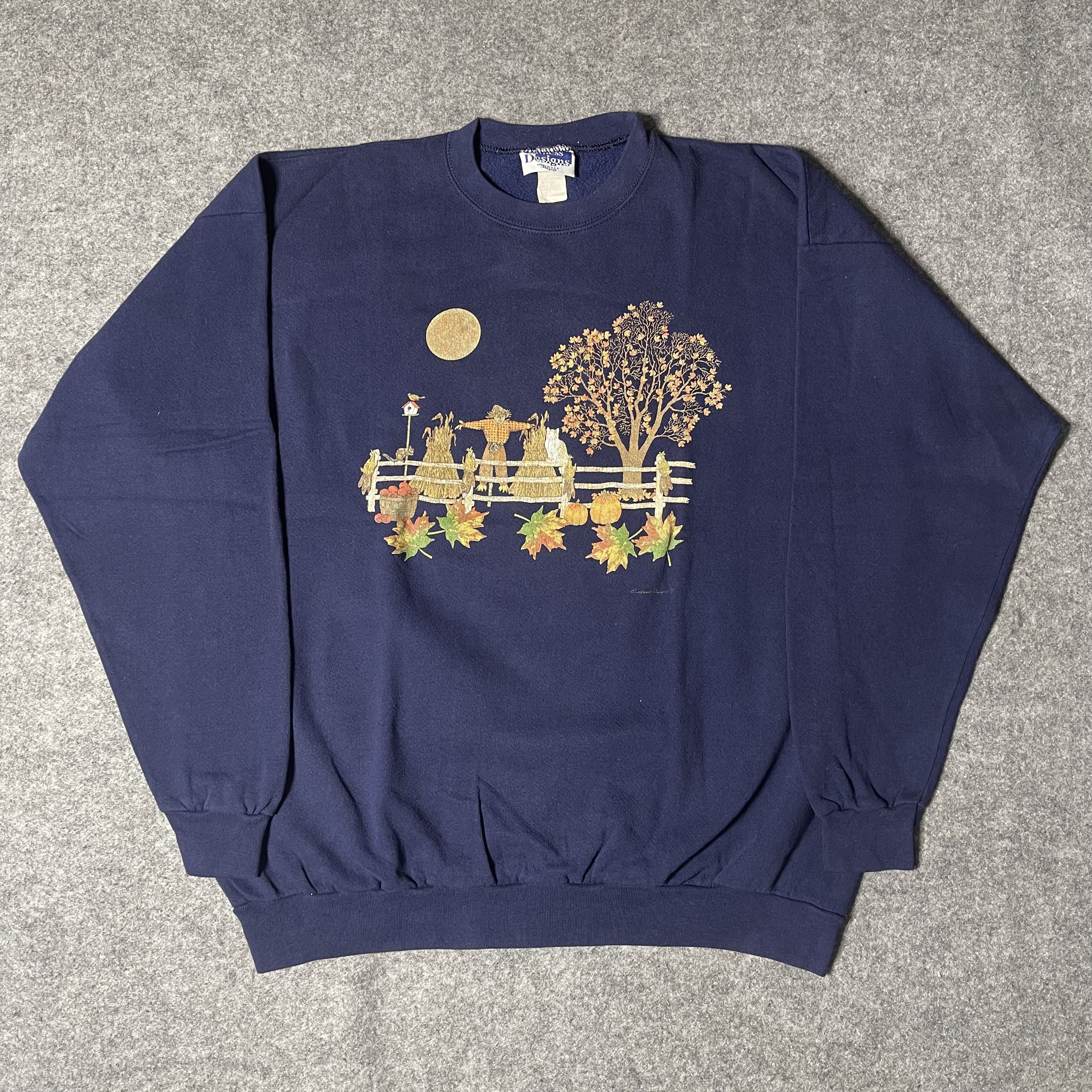 Sweatshirt Vintage Endless Designs Fall Fram Scene Santee T-Shirts, Hoodie | FlexRushtees.com