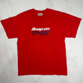 Vintage Racing Snap On Tools Tshirt Red T Shirt Size Xl Hoodie, Sweatshirt | FlexRushtees.com