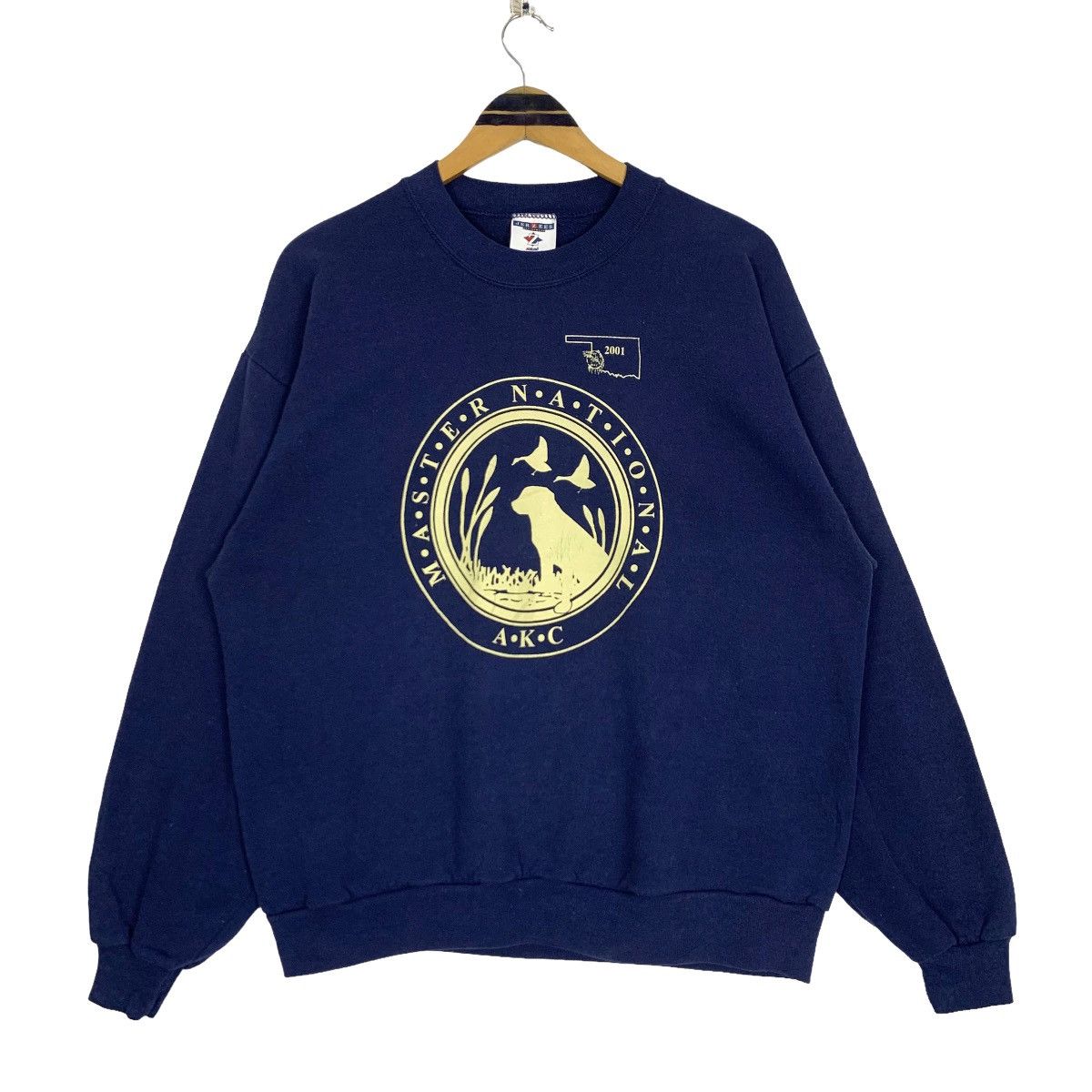 Vintage Jerzees Master National Crewneck Sweatshirt