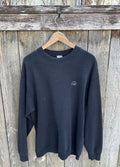 Vintage Fruit Of The Loom Black Essentials Crewneck