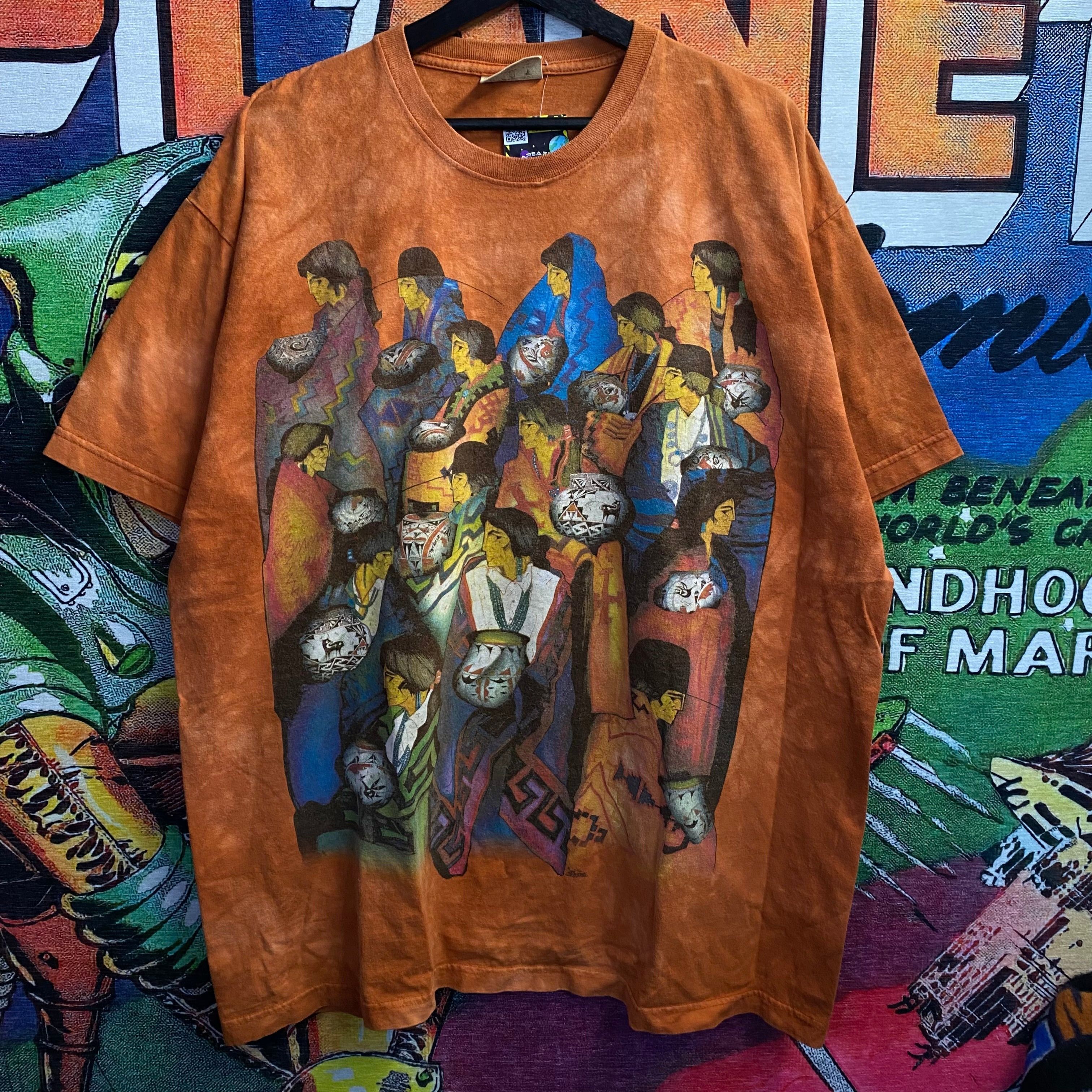 The Mountain X Vintage 2000 The Mountains Native Tee Shirt Size Xl