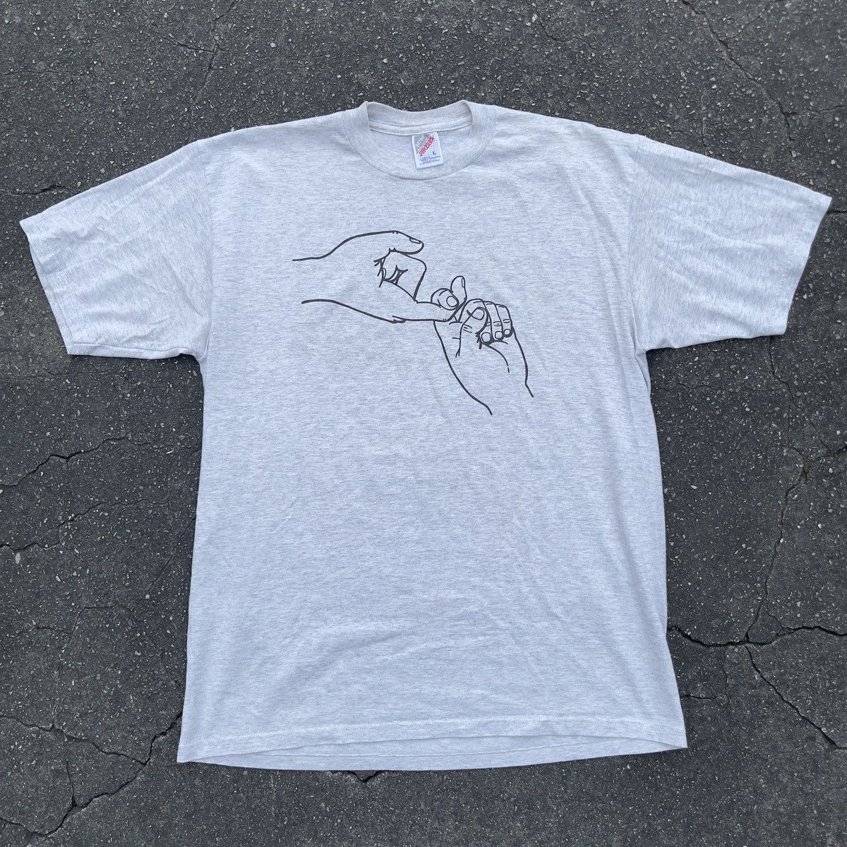 Vintage Finger Snap Jerzees Shirt