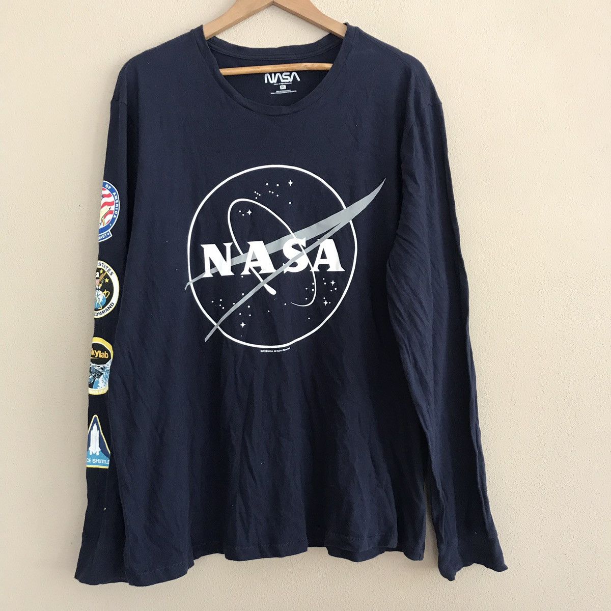 Needgonetoday Nasa Long Sleeve Tshirt