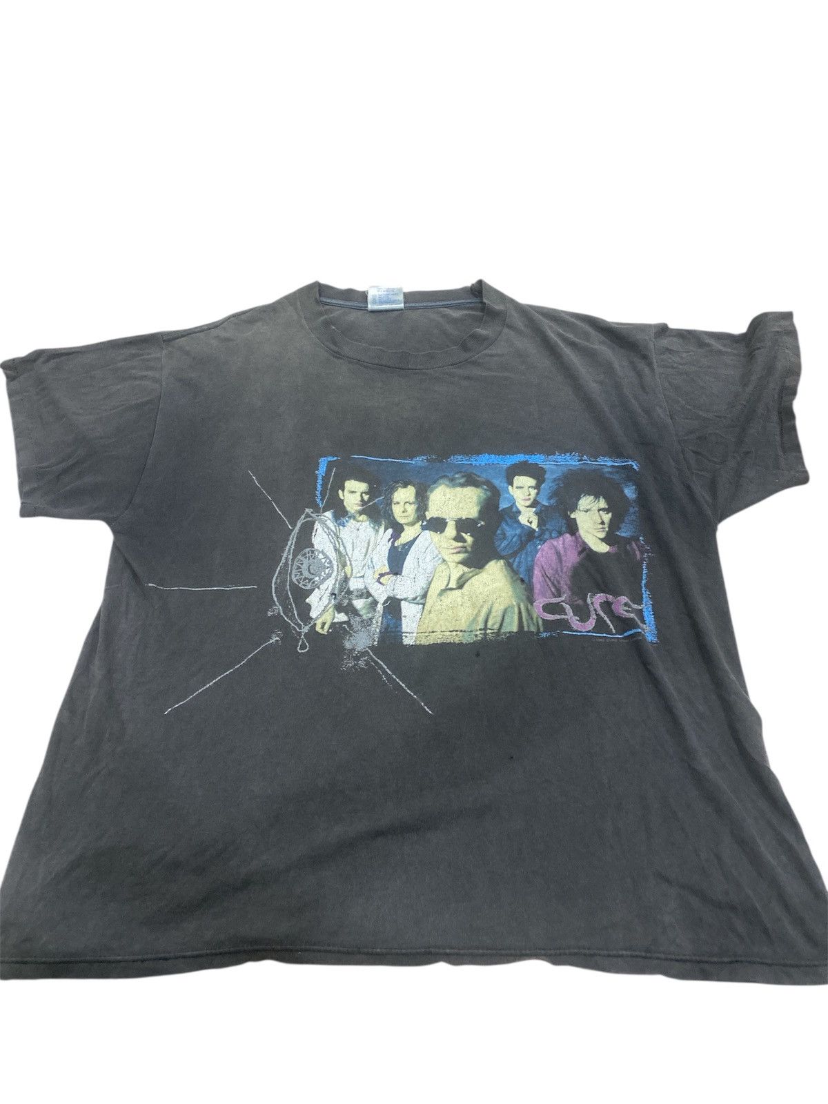 Band Tees Vintage The Cure 90s Hoodie, Sweatshirt | FlexRushtees.com