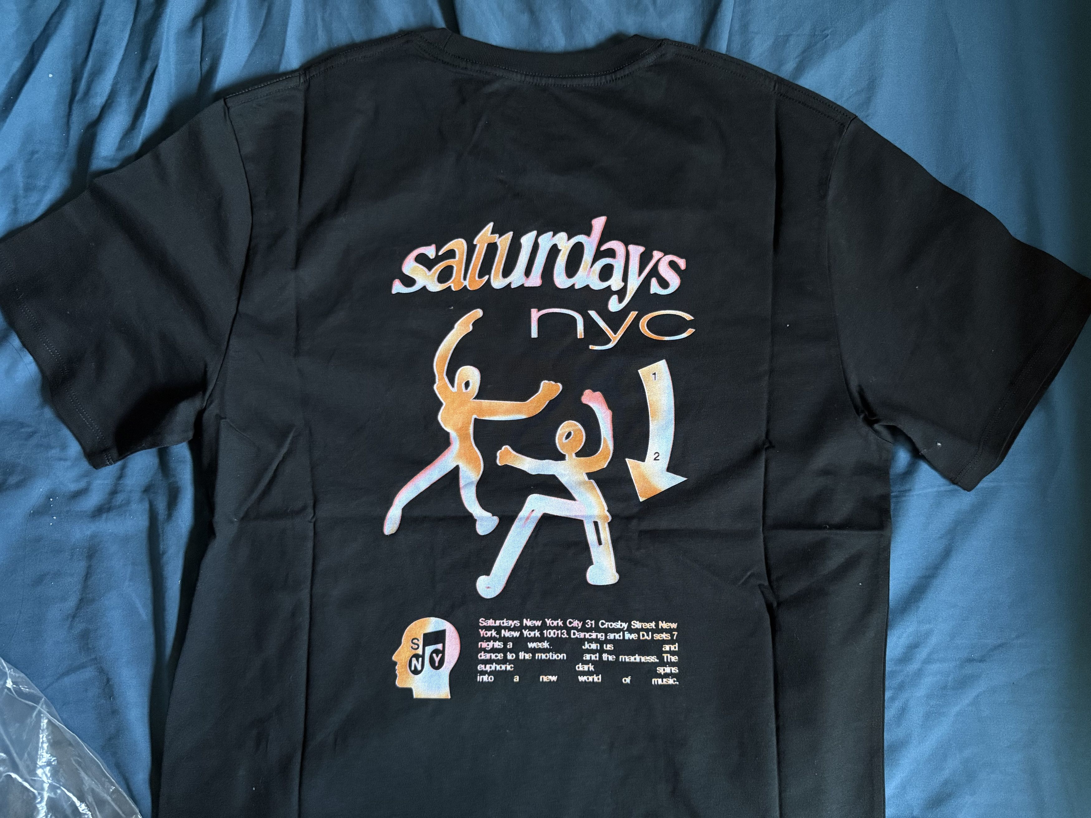 Nyc Saturdays Nyc Movement Standard Short Sleeve Tee Medium S58 Hoodie, Sweatshirt | FlexRushtees.com